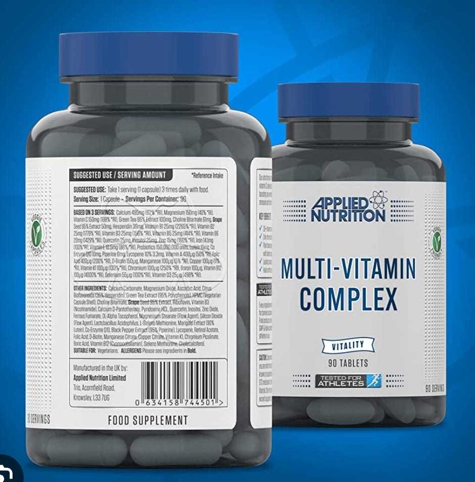 Applied Nutrition Multi-Vitamin Complex Capsules