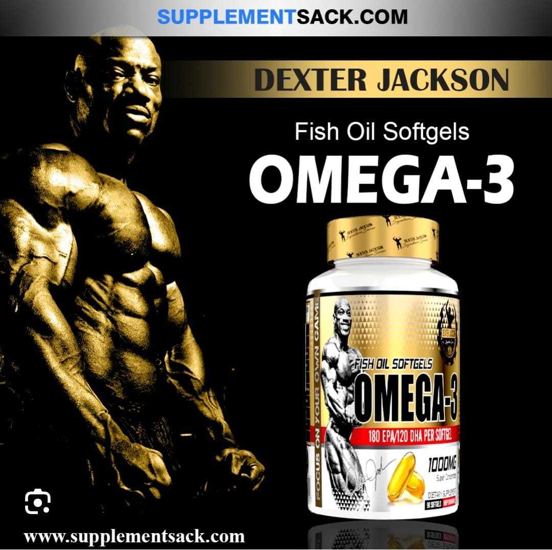 Dexter Jackson Omega 3 Fish Oil