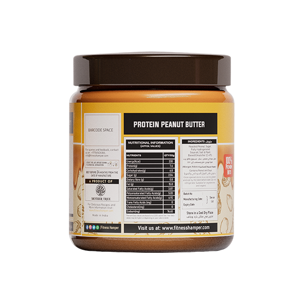 The Fitness Hamper High Protein Peanut Butter