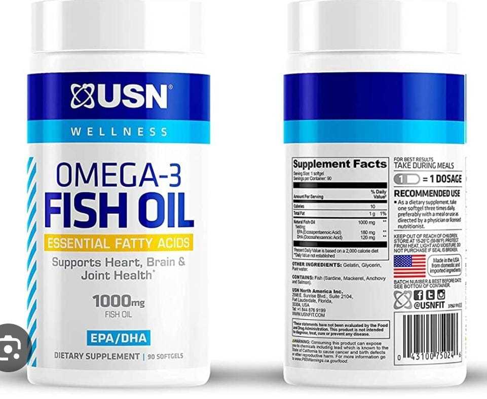USN Omega-3 Fish Oil
