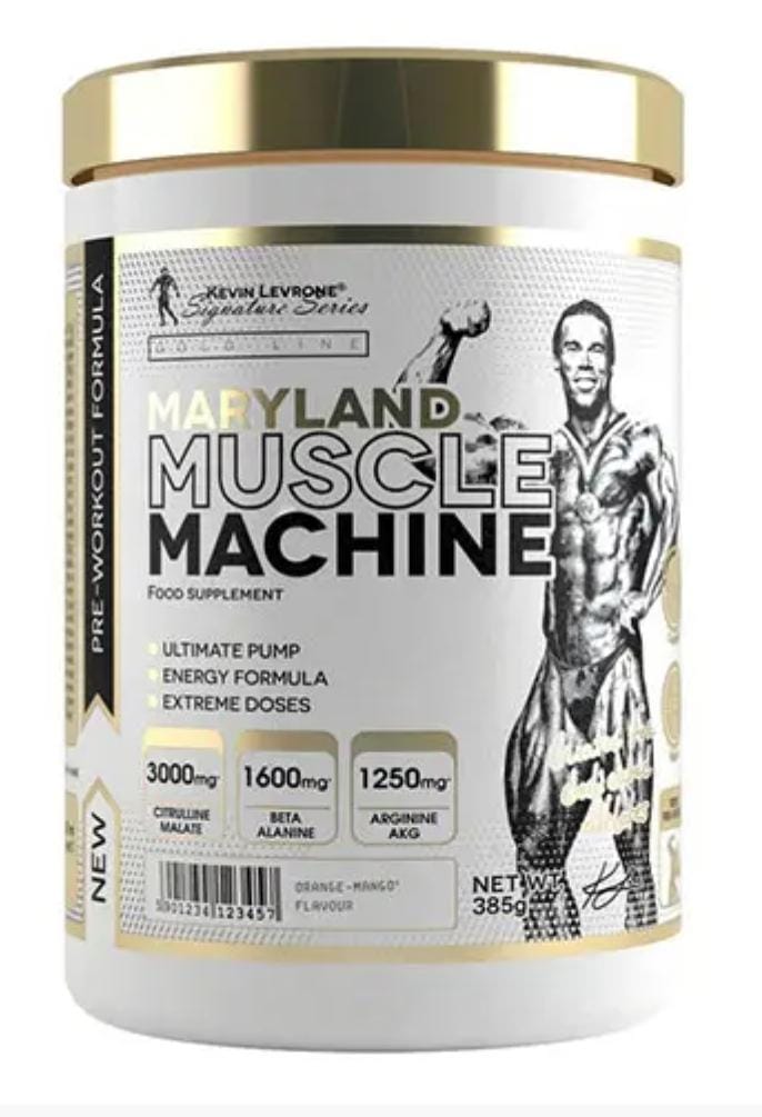 Kevine Levrone Gold Muscle Machine Pre Workout Powder